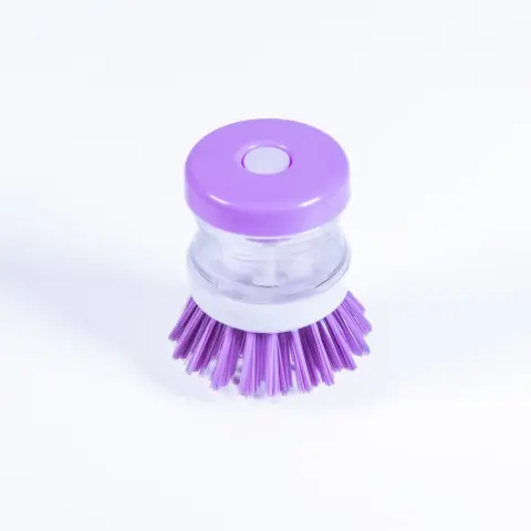IRIS KT-226-P Kitchen cleaning brush with detergent dispenser function