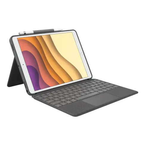 LOGITECH Combo Touch iPad Pro 13" (M4-M5) UK-CZ grafit