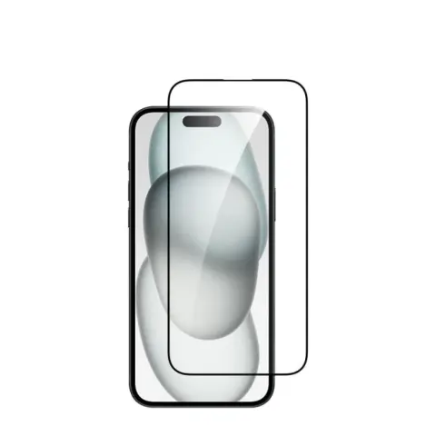 DVICED Silk Print Tempered Glass kijelzővédő applikátorral iPhone 15 Plus