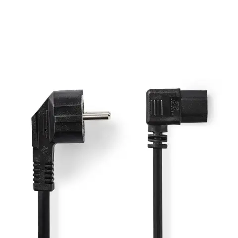 NEDIS 230V IEC Prehrana Crno 2m CEGL10020BK20