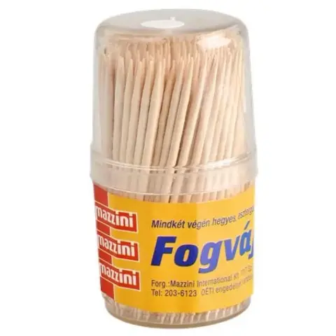 MAZZINI 106010 Fogvájó tégelyes 220db