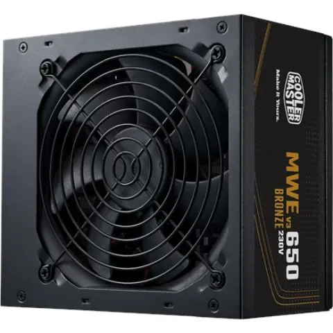 COOLERMASTER MWE V3 650W 80 Plus Bronze power supply