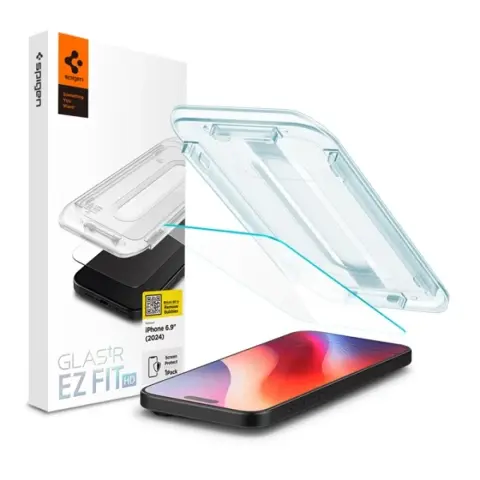 SPIGEN Glas.tR EZ Fit HD Apple iPhone 16 Pro Max Tempered kijelzővédő fólia (1db)