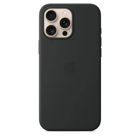APPLE Silikonski ovitek z MagSafe iPhone 16 Pro Max črn