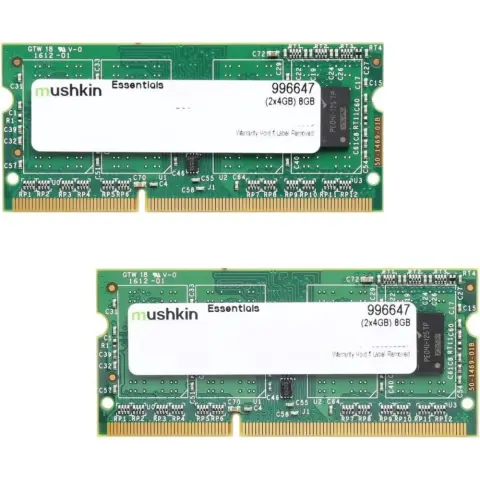 MUSHKIN 16GB Essentials Notebook DDR3 1600MHz CL11 KIT 997038