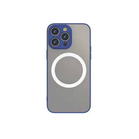CELLECT Magnetski plastika case iPhone 13 Plavo-zelena