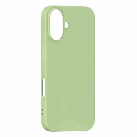 CELLECT Premium silikonski ovitek iPhone 16 zelen