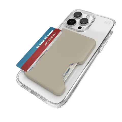 SPECK 150423-3178 CickLock MagSafe mágneses kártyatartó barna