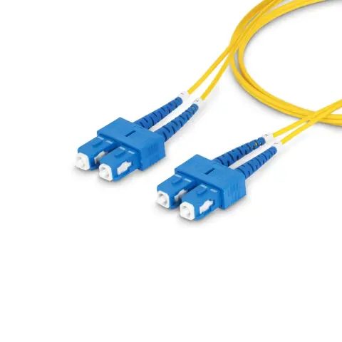 STARTECH Fiber Optic SC/UPC Összekötő Sárga 3m SMDOS2SCSC3M