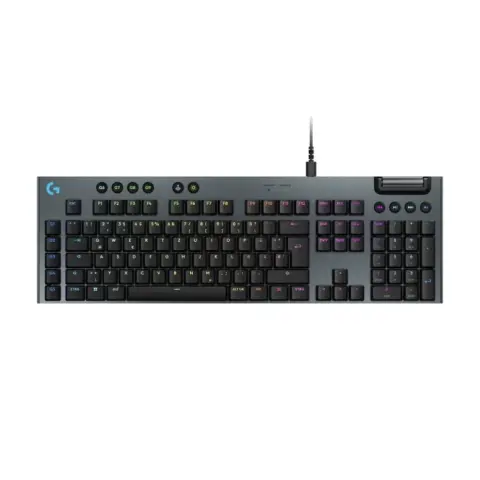 LOGITECH G915 X Alacsony profilú játék billentyűzet Tactile US Angol fekete