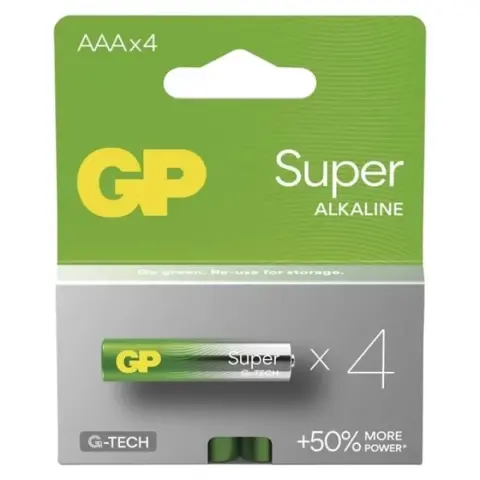 GP Super mikro ceruza elem (AAA) 4db