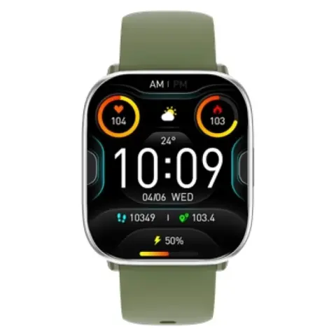 MYPHONE Watch Pastel ezüst/oliva zöld