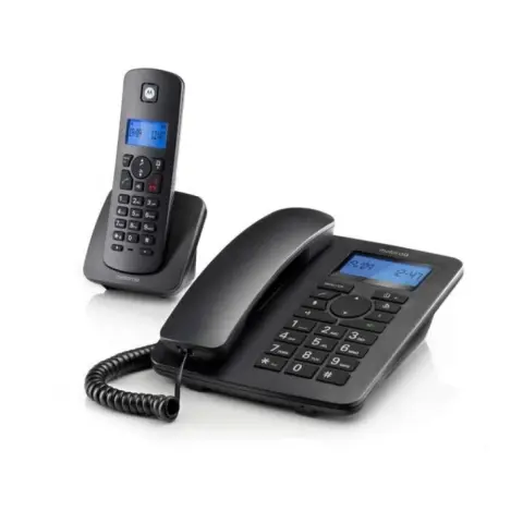 MOTOROLA C4201 combo corded telephone with cordless handset