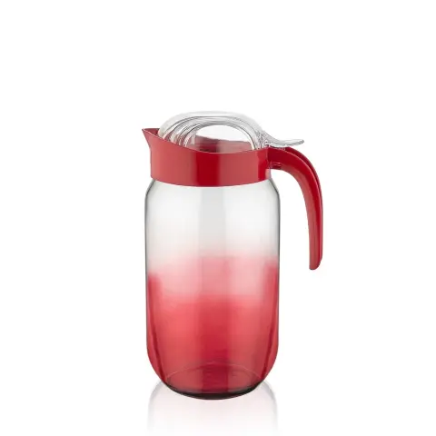 IRIS LUXPLASTIC C-00476 Rainbow üvegkancsó 1000ml Piros