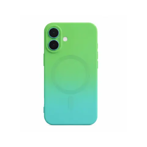 CELLECT Mágneses design tok iPhone 16 Plus kék-zöld