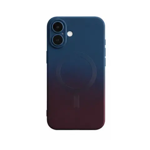 CELLECT Magnetski design case iPhone 16 Pro Max sötétkék-rózsaszín