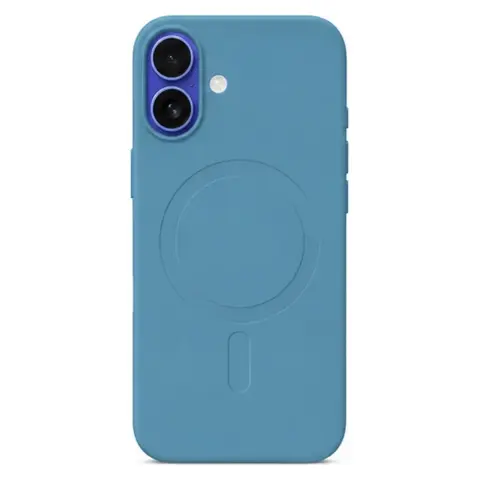 CELLECT Magnetni silikonski ovitek iPhone 16 Pro Max Srce oceana