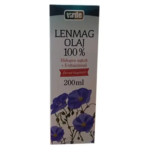 Virde lenmagolaj e-vitaminnal 100% 200 ml