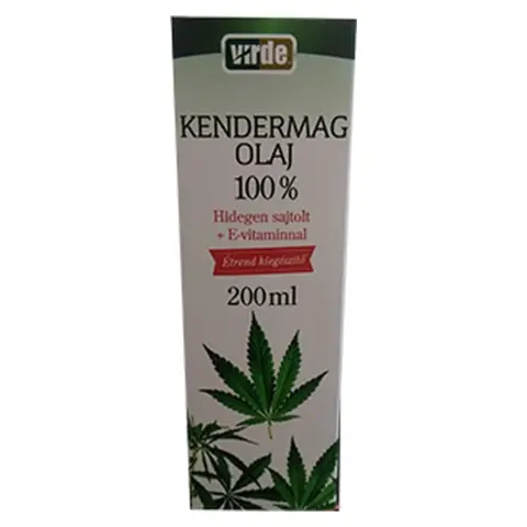 Virde kendermagolaj e-vitaminnal 100% 200 ml