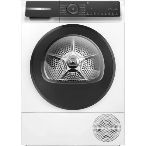 BOSCH WQH245B6BY Szárítógép hőszivattyús 9 kg A+++ fehér