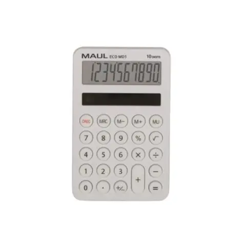 MAUL Eco MD 1 Számológép asztali 10 számjegy fehér