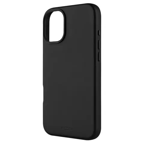 FIXED MagLeather MagSafe hátlaptok iPhone 16 Plus fekete
