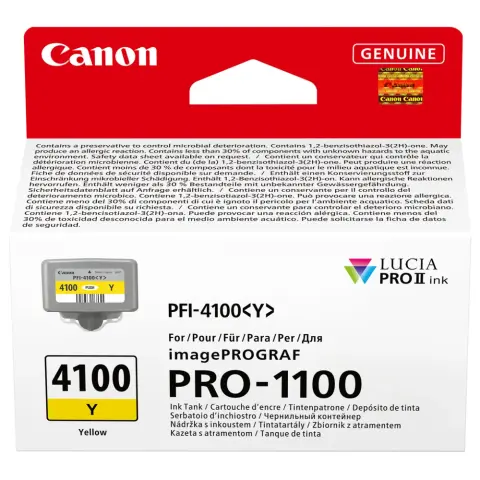 CANON PFI-4100Y ORIGINAL
