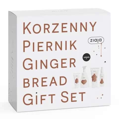 Ziaja mézeskalács ajándékcsomag kézkrém 50ml habszappan 250ml tusfürdő 160ml testpermet 100ml 1 db