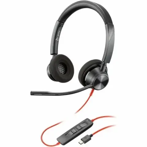 HP Poly Blackwire 3320 USB-C stereo + USB-C/A adapter 8X219AA