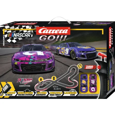CARRERA-TOYS GO!!! Nascar Talladega Competition track set