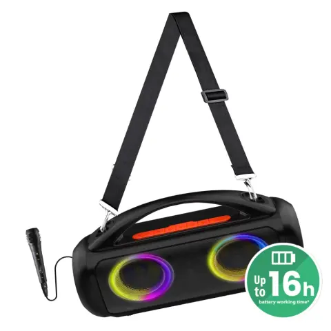 MEDIA-TECH MT3184 BT POWER AUDIO PRO Party Speaker with Microphone