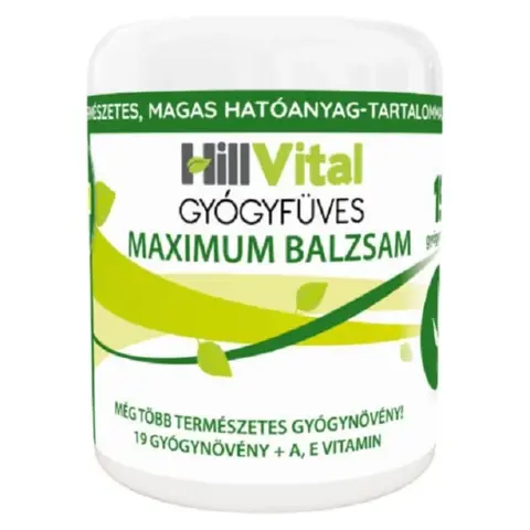 Hillvital gyógyfüves maximum balzsam 250 ml