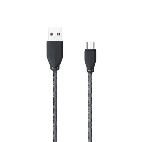AWEI USB Micro USB Átalakító Szürke 1m