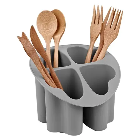 IRIS LUXPLASTIC L-00266 Clover cutlery drainer