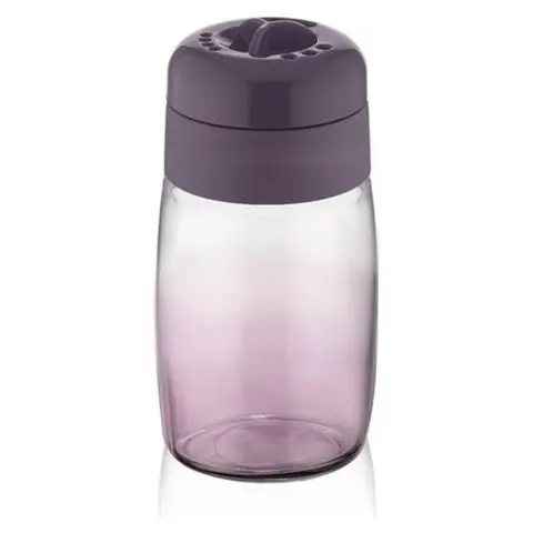 IRIS LUXPLASTIC C-00499 Rainbow glass spice shaker 100ml purple