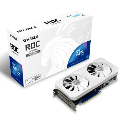 SPARKLE Intel Arc A770 16GB GDDR6 ROC LUNA OC PCIE