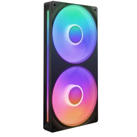 NZXT F240 RGB Core črn