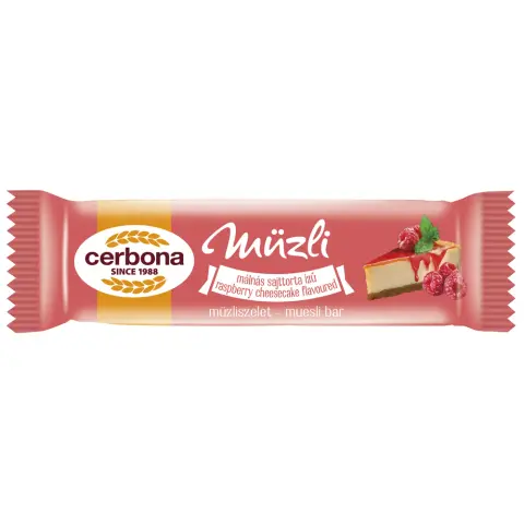 Cerbona szelet málnás sajttorta 20 g