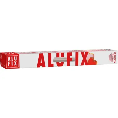 ALUFIX BPZUNINEWRO silicone baking paper 20 sheets 38x42cm
