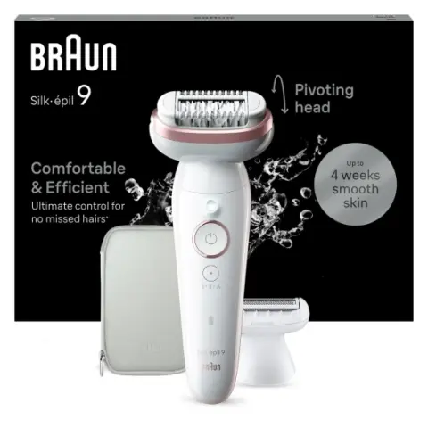 BRAUN Silk-épil 9 9-030 Wet & Dry epilátor