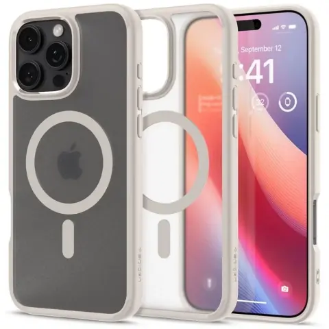 SPIGEN Ultra Hybrid MagFit Case for Apple iPhone 16 Pro Max natural titanium