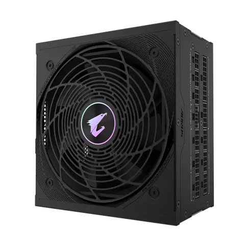 GIGABYTE AORUS ELITE P1000W 80+ Platinum Modular PCIe 5.0 (Rev. 1.0) Moduláris 1000W 80 Plus Platinum tápegység