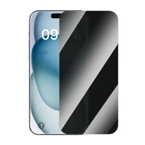 BASEUS Superior Privacy Tempered Glass iPhone 15 Plus 2db