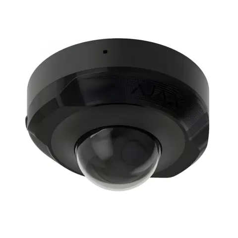 AJAX SYSTEMS DomeCam Mini 5MP dómkamera 2.8 mm fekete