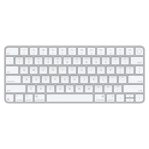 APPLE Magic Keyboard Touch ID-val Apple chipes Mac-modellekhez - Amerikai angol ezüst