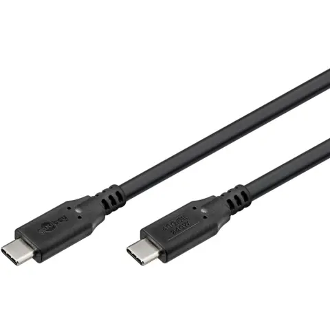 GOOBAY USB 4.0 Type C Összekötő Fekete 1m 74183