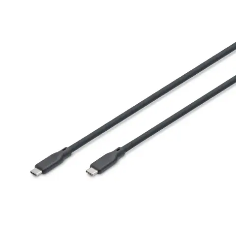 DIGITUS USB 4.0 Type C Összekötő Fekete 1m AK-300344-010-S
