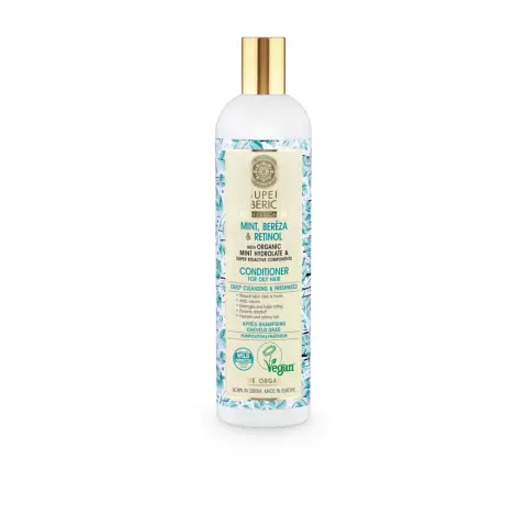 Natura Siberica mélytisztító frissítő hajkondicionáló zsíros hajra 400 ml
