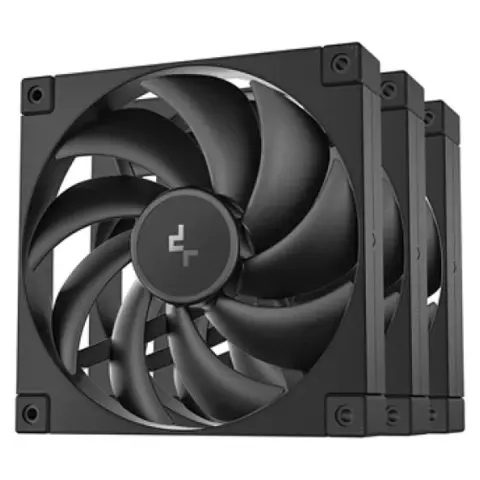 DEEPCOOL FD14 3 darabos szett fekete