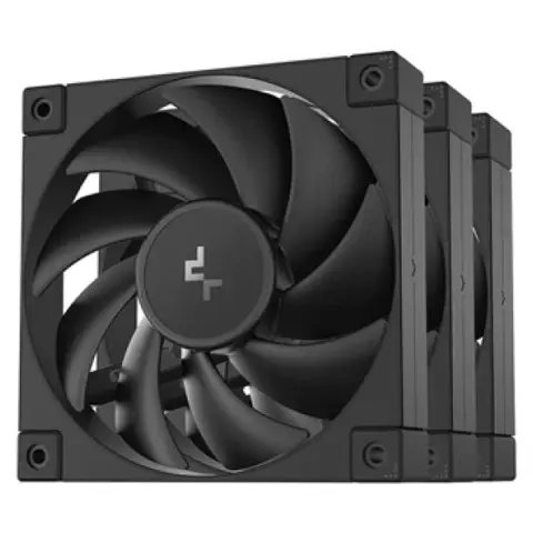 DEEPCOOL FD12 3 darabos szett fekete